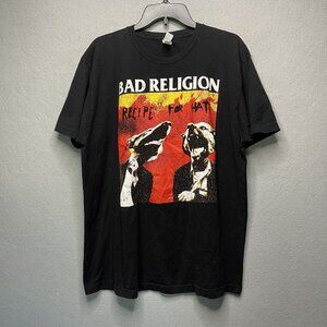 Bad Religion Recipe For Hate Album T-Shirt Black Tultex XL